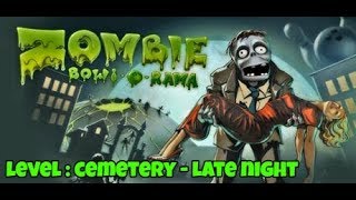 ZOMBIE BOWL-O-RAMA PC GAMEPLAY | LEVEL : CEMETERY - LATE NIGHT | MK Gamers screenshot 3