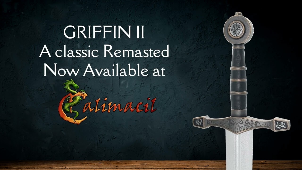 The new Griffin II is now available! Look so real you would think it is a metal sword!