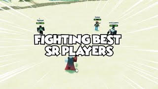 Fighting The 2 Best Slap Royale Players