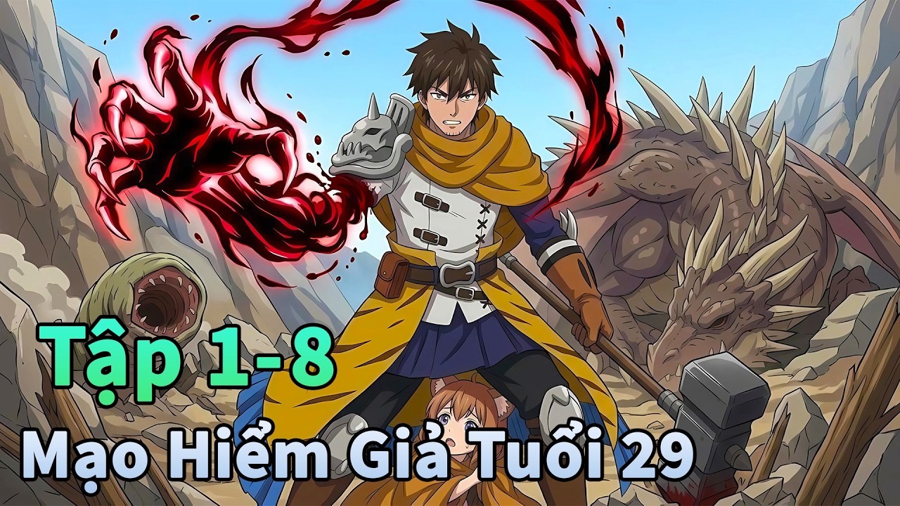 ANIME THÁNG 2 | Cuộc Sống Cày Cuốc Của Ông Chú Già Đơn Độc Tập 1-8 | Đông Phương Thất Bại