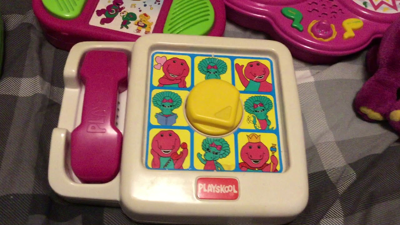 Playskool Talking Barney Toy