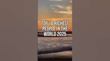 Top 10 richest people in 2025 — who’s ranked 1? #top10richest  #ranked #shorts #youtubeshorts