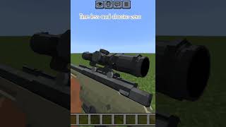 Best Gun Mods for Minecraft #Guns #Minecraftshorts #minecraft #gaming # #minecraftgfx