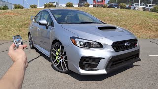 2021 Subaru WRX STI Limited: Start Up, Exhaust, Test Drive and Review