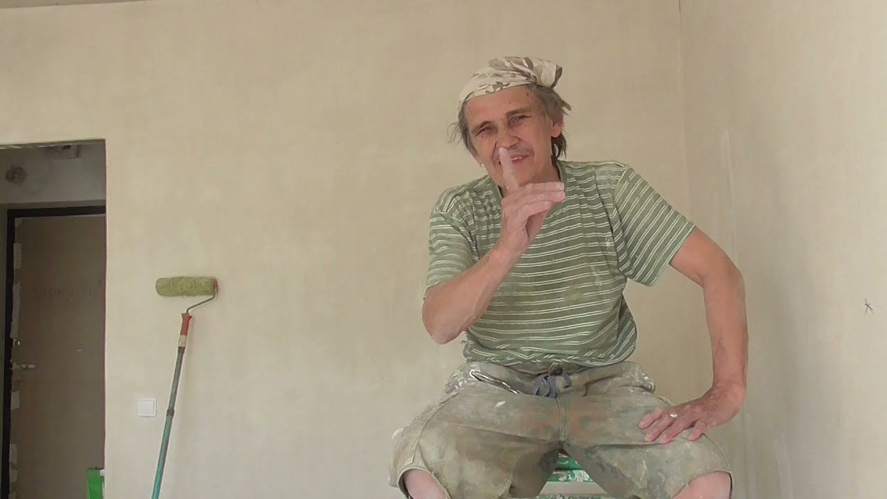 Выравнивание штукатурки стен после застройщика . ЖК Красный Аксай.