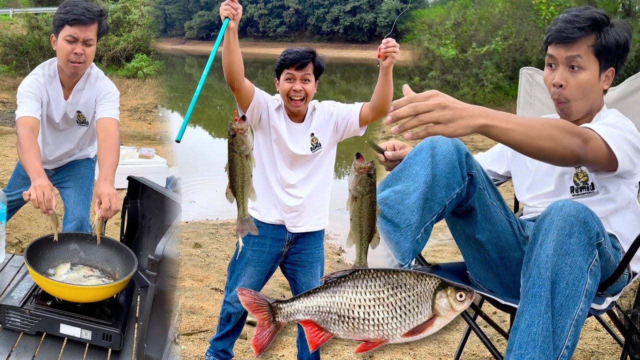 ដើរសាង.បា.ប🔥😂ពូចិត្រFunny | Camping , Fishing 