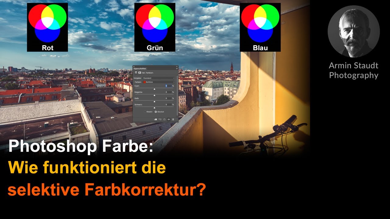 Photoshop Farbe: Wie funktioniert die selektive Farbkorrektur?