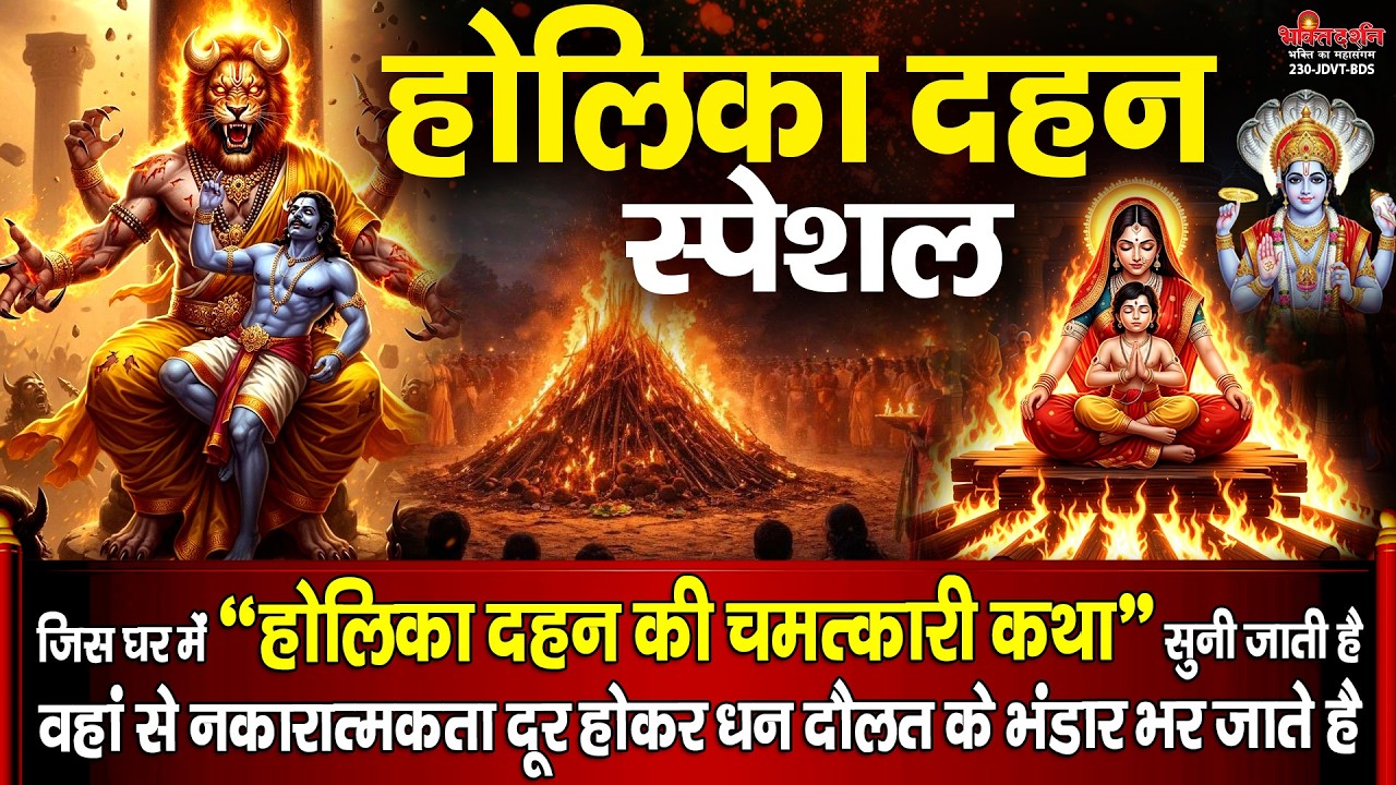 शुभ होलिका दहन स्पेशल : होलिका दहन की यह चमत्कारी कथा 