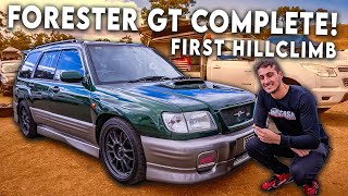 Forester GT Build COMPLETE! First Hillclimb Race With It!