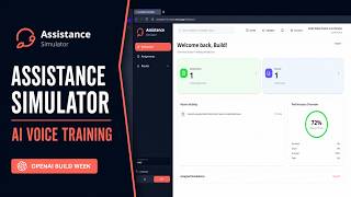Assistance Simulator: AI Voice Training for Assistance Coordinators | OpenAI Build Week