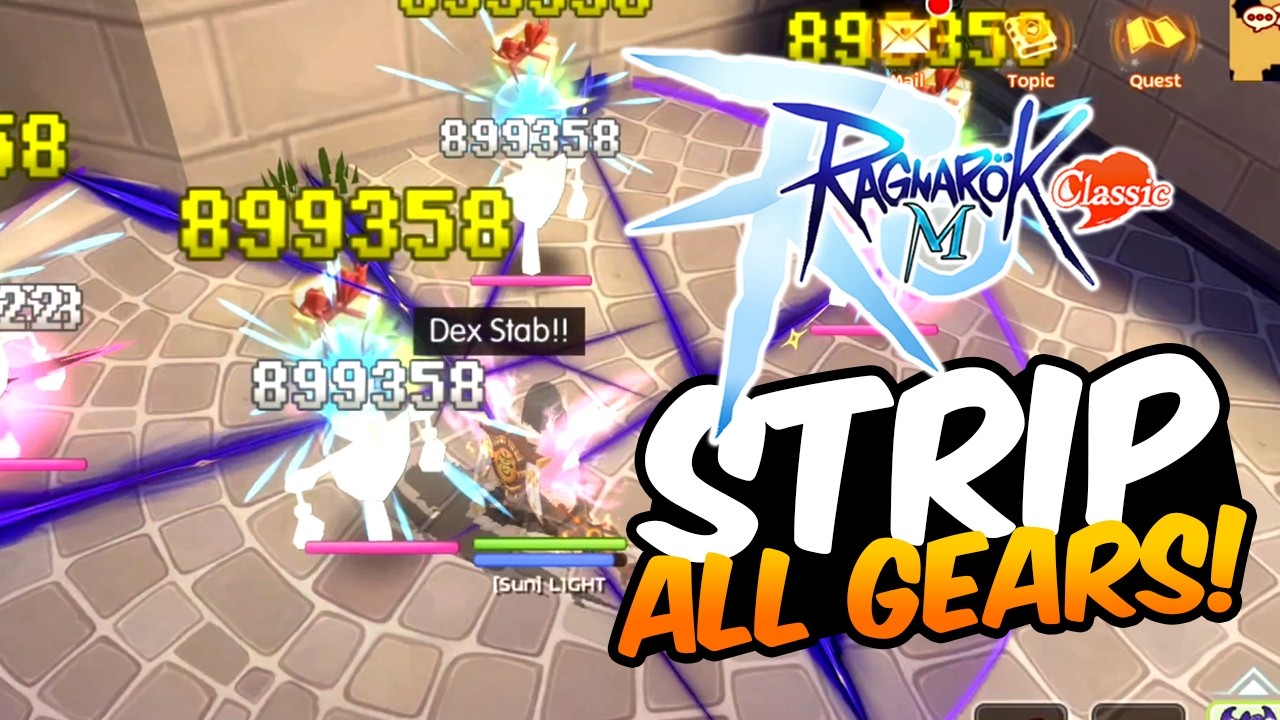 Shadow Chaser Master Skill 3 Showcase! - Ragnarok M Classic - YouTube