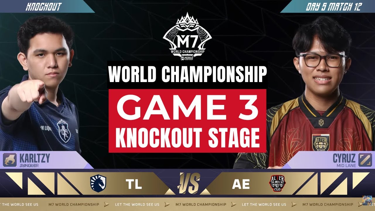 🔴 MLBB M7 | TLPH против AE, игра 3 | Team Liquid PH против Alter Ego | Этап плей-офф | Чемпионат ...