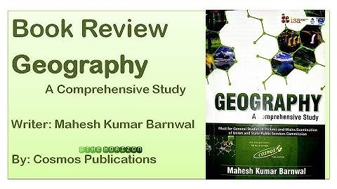 Geography Book for UPSC M K Barnwal, Honest Review