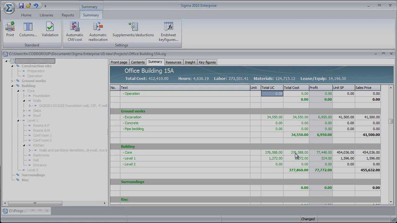 RSMeans in Sigma YouTube