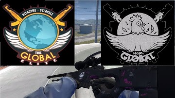 so I opened the global elite sticker on cs go (effortless edits)