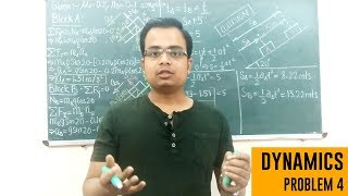 D' Alemberts Principle | Newtons Law of Motion | Dynamics | Problem 4 |