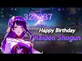 Happy Birthday Raiden Shogun | Genshin Impact