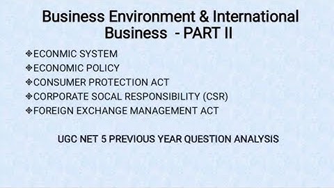 NET SET TRB COMMERCE Economic system, Economic policy, CSR, FEMA, Consumer protection Act