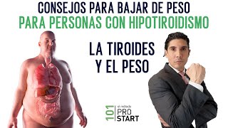 CONSEJOS PARA CURAR EL HIPOTIROIDISMO Y BAJAR DE PESO