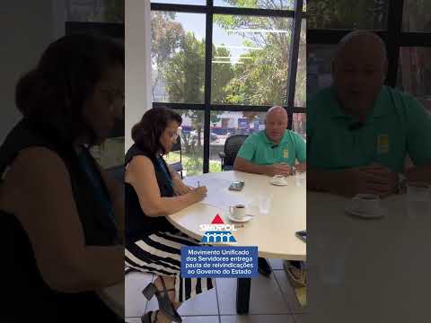 Movimento dos Servidores entrega reivindicações