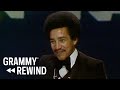 Watch Smokey Robinson Accept A GRAMMY On Behalf Of The Temptations In 1973 | GRAMMY Rewind
