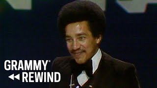 Watch Smokey Robinson Accept A GRAMMY On Behalf Of The Temptations In 1973 | GRAMMY Rewind