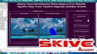 Missing Texture Reconstruction Method Based on Error Reduction Algorithm