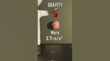 Acceleration due to Gravity visualized