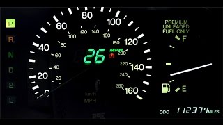 GPS Heads-Up display Lexus LS400 1998 Lexus Ls400 Navigation System