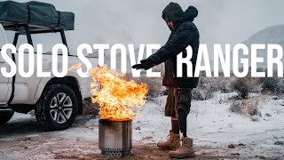 Solo Stove Ranger // Below FREEZING Review // Does It Work?