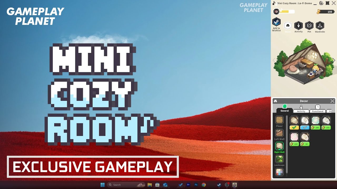 Mini Cozy Room: Lo-Fi - Gameplay Demo Test