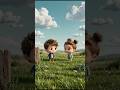 Boy &amp; Girl Swing Play 🌈 | Fun Playground Time | Kids Fun Video| ToobiToonz #kidslearning #animation