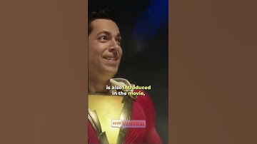 Did you know that in Shazam!