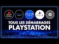 De la ps1  la ps5  tous les dmarrages des consoles playstation  ps1 ps2 ps3 ps4 ps5