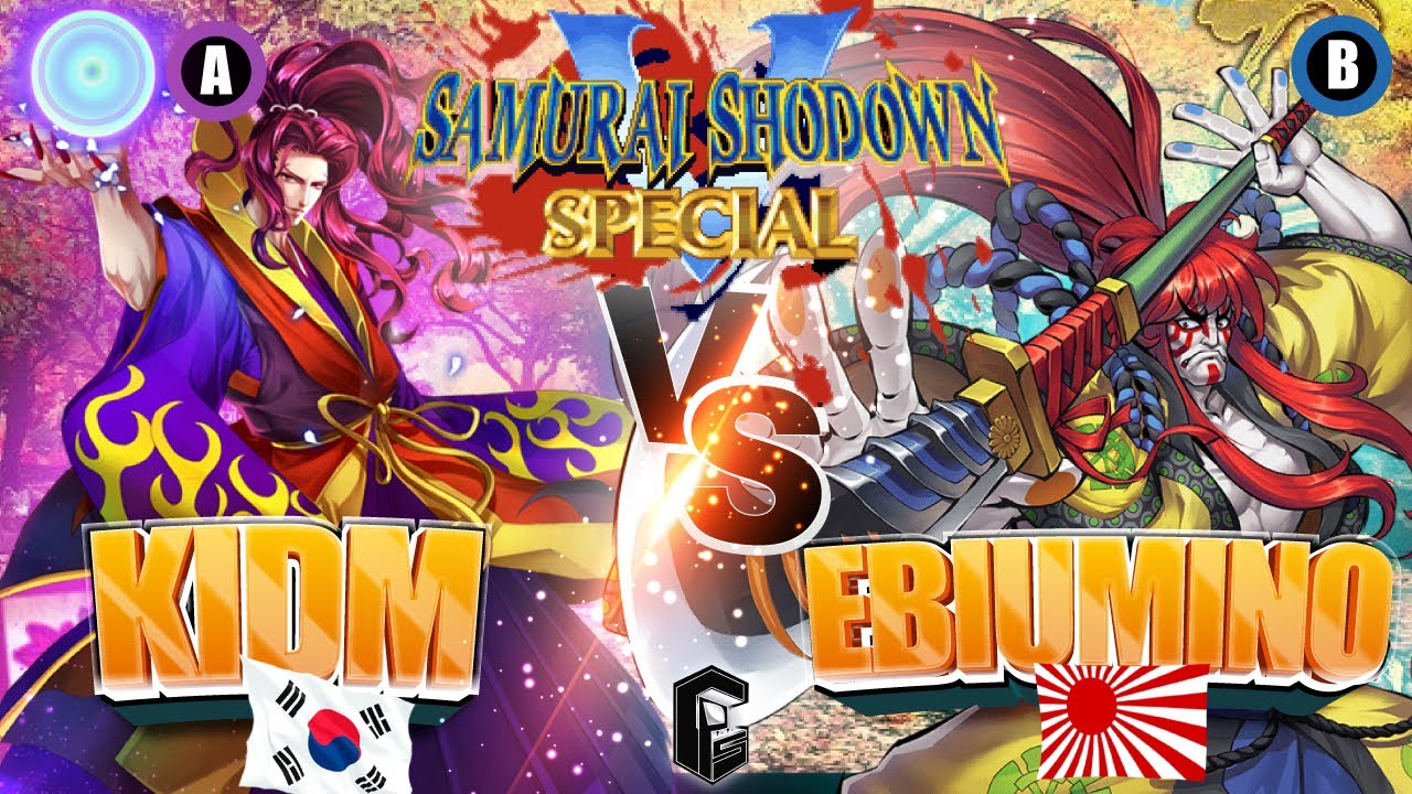 samurai shodown v special || 🇰🇷kidm🇰🇷 vs 🇯🇵Ebiumino🇯🇵
