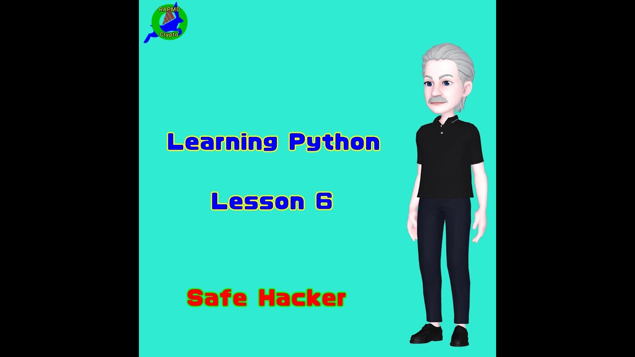 Learning Python, lesson 6 | Safe Hacker - YouTube