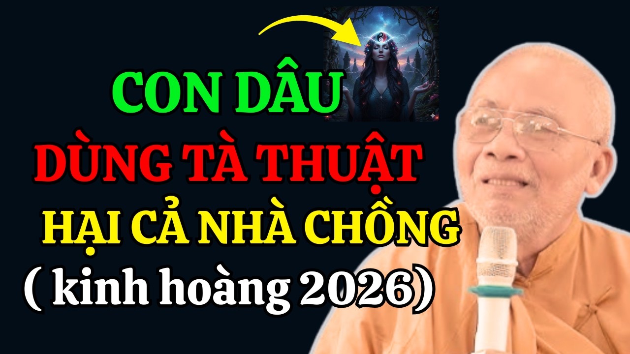 KINH HOÀNG Chuyện Con Dâu Dùng TÀ THUẬT Hại Cả Nhà Chồng - Quá Đáng Sợ | Thiền Sư An Lạc Hạnh