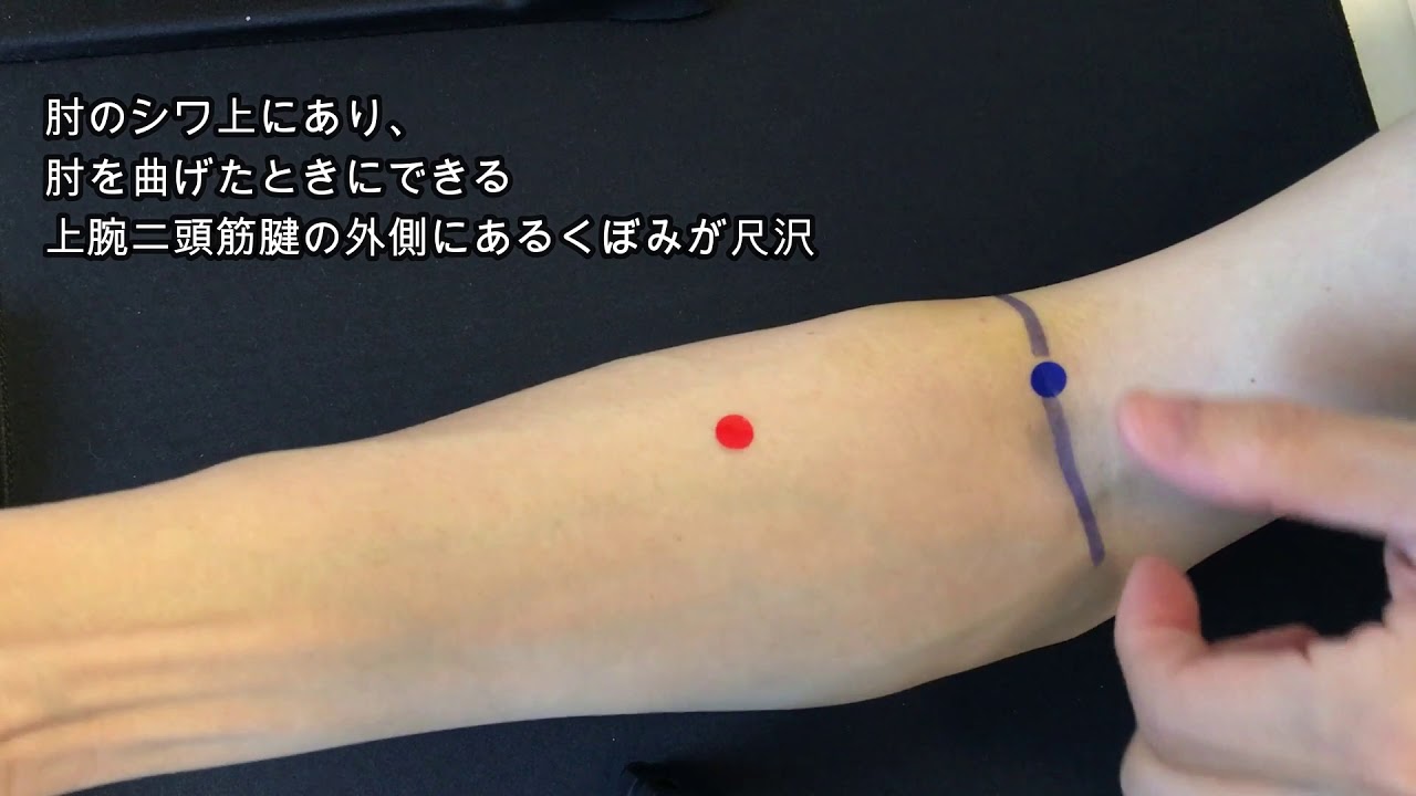 ツボ孔最 こうさい の場所 Youtube