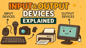 Input & Output Devices Explained! 🎮🖨️ Mic, Camera, Printer & More