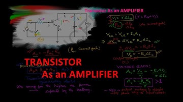 AMPLIFIER (Transistor)  || SEMICONDUCTOR || JEE, NEET || Class XII