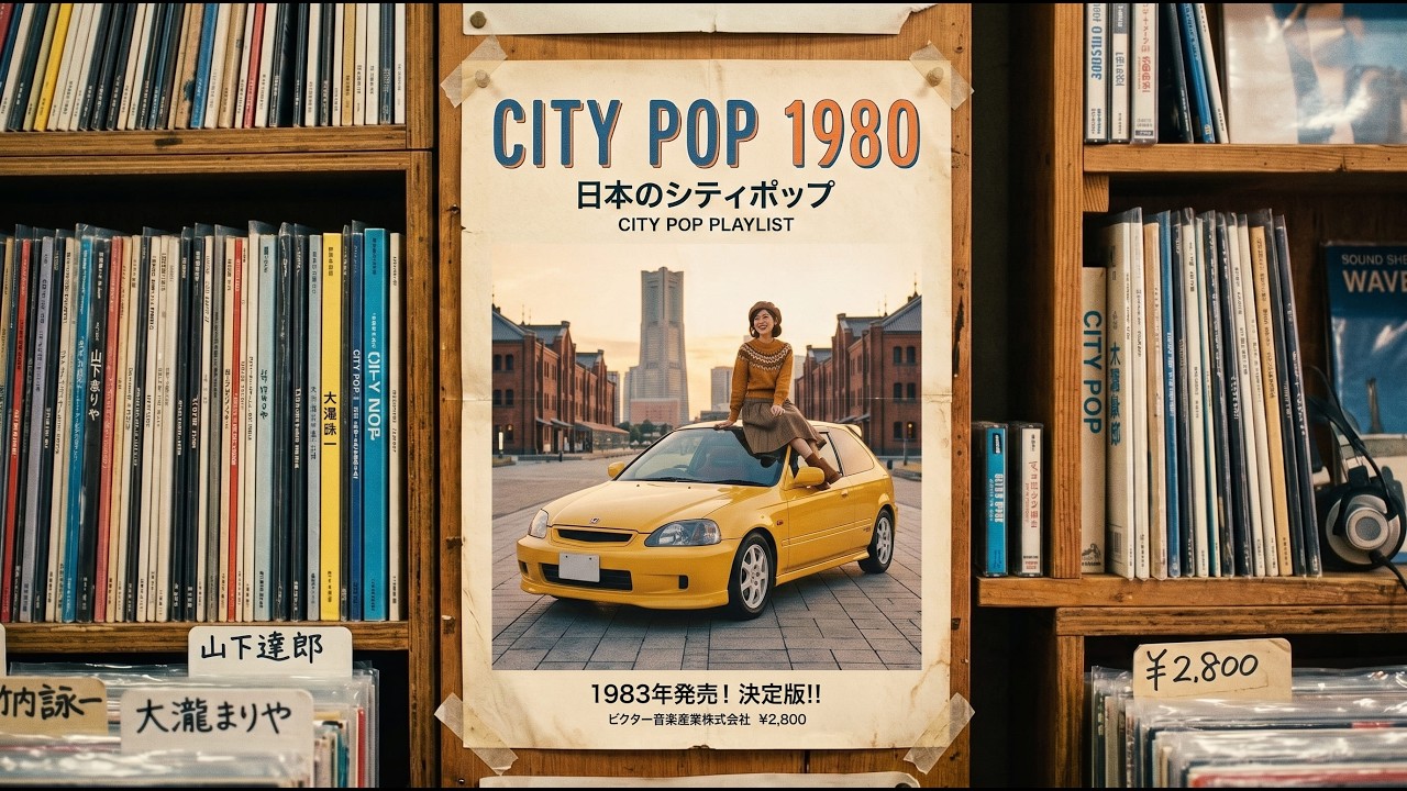 80'S JAPANESE CITY POP - 日本のシティポップ | Vintage Music Store