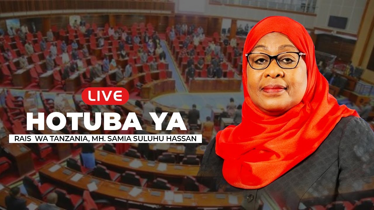 Rais Samia Suluhu Hassan anahutubia Bunge muda huu - YouTube