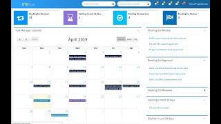 OTOQual Contract  Management Software Application screenshot 2