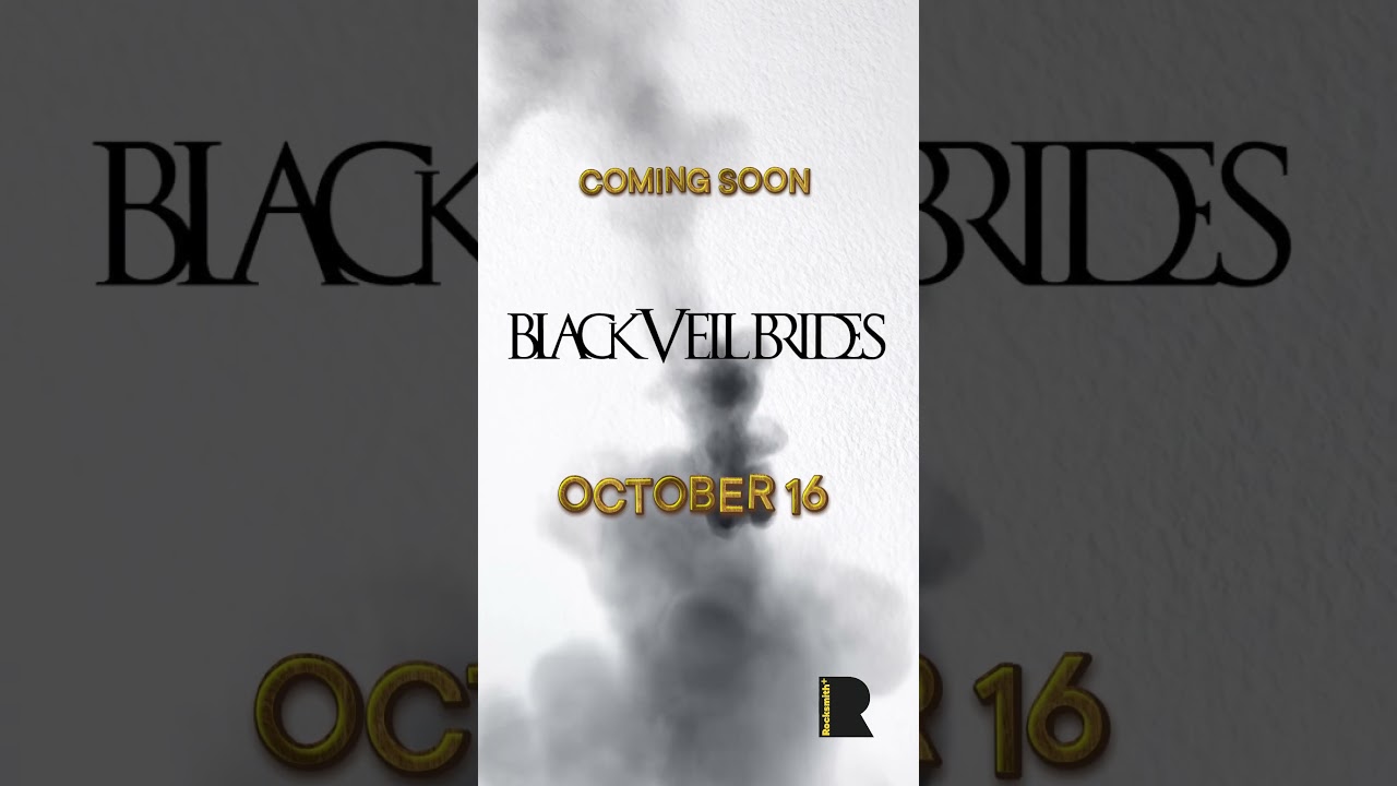 Black Veil Brides insinuaron que iban a sacar temas en Rocksmith+ el 16 de  octubre, image size:1280x720