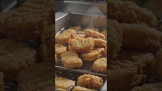 How Chicken Nuggets Are Made in a Modern Factory | Amazing Food Processing.. #chickennuggets #viral.