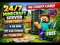 How to Create a 24/7 Minecraft Server for Free (No Credit Card)