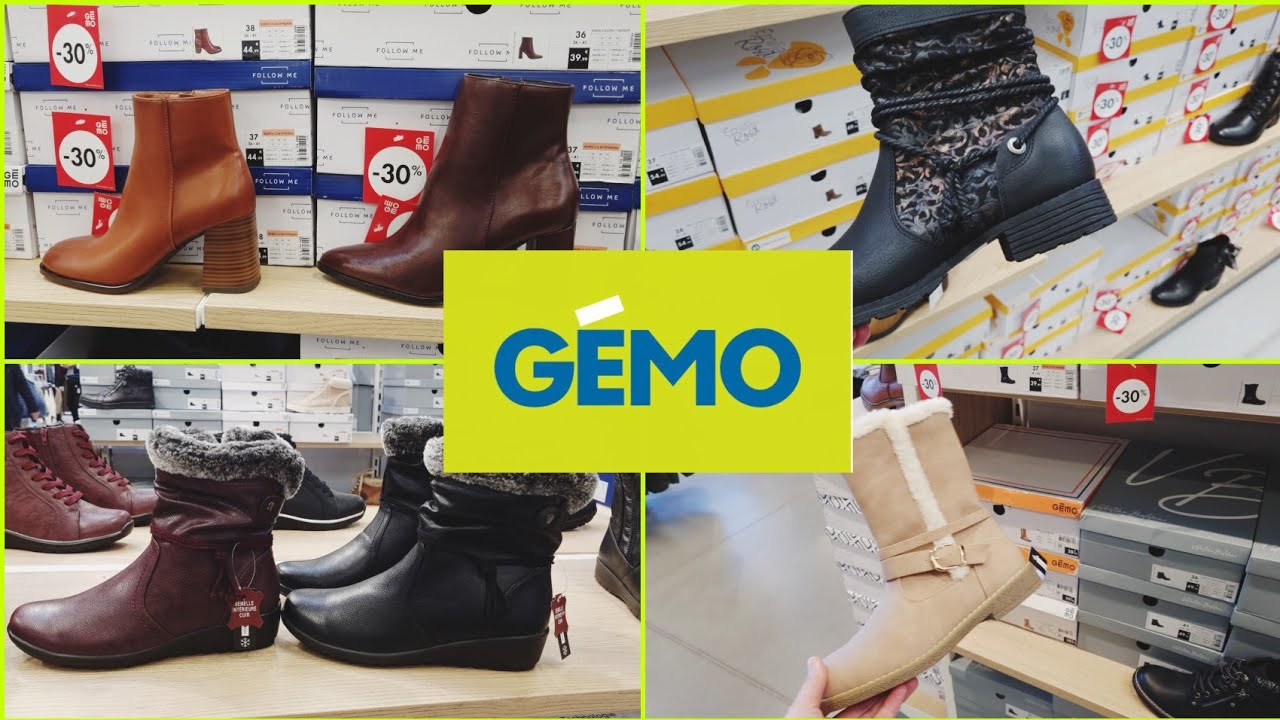 🍂👢GEMO CHAUSSURES NOUVELLE COLLECTION 