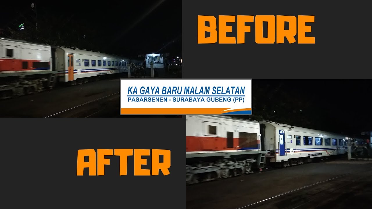 "GAYA BARU" si KA GAYA BARU MALAM SELATAN menggandeng KELAS EKSEKUTIF ...