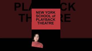 THEATRE HISTORY THURSDAY: PLAYBACK THEATRE