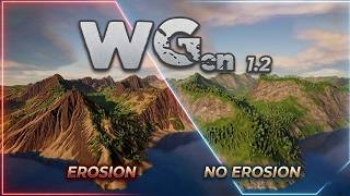 WorldGen V1.2 — Hydraulic Erosion for Infinite Procedural Terrain (UE5)